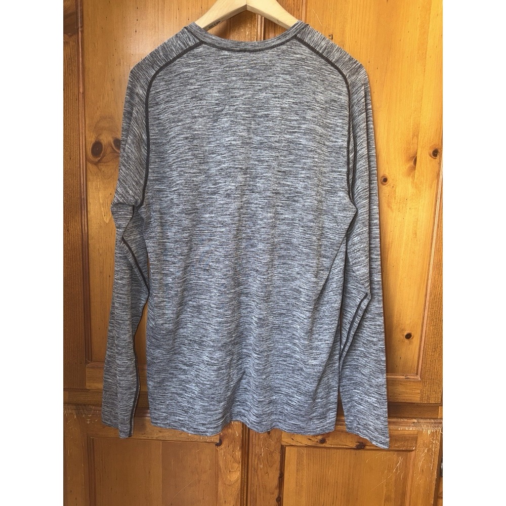 Lululemon Metal Vent Tech Shirt Top Long Sleeve Men's L Gray Yoga Running LS - Picture 3 of 7